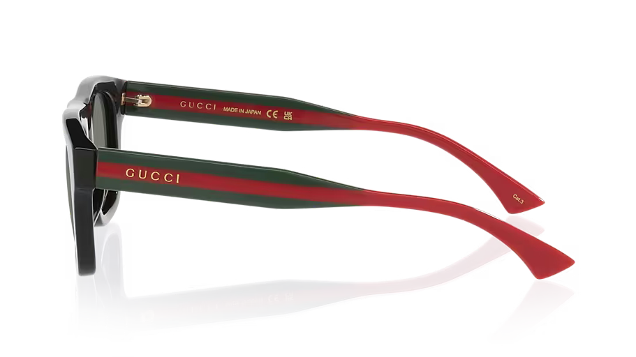 Gucci GG1991S 004 - Black with Red/Grey