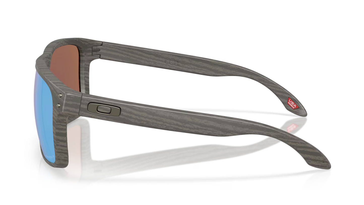 Oakley Polarized Holbrook XXL OO9487-04 - Woodgrain/Prizm Deep Water