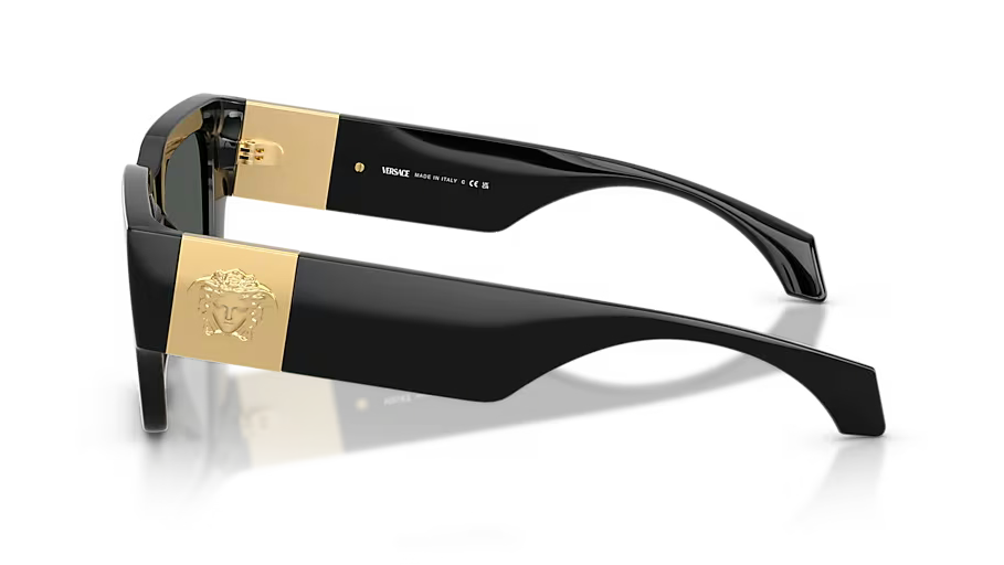 Versace VE449U VE4497U-GB187 - Black/Dark Grey