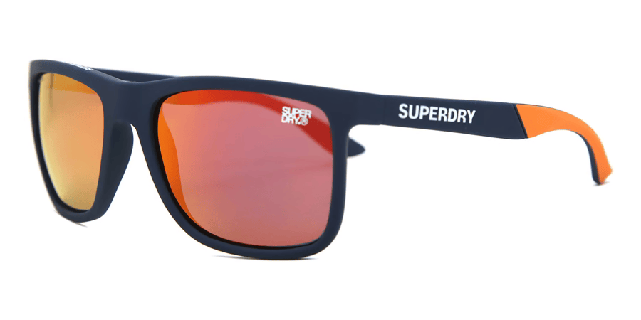 Polarized Superdry SDS RunnerX 105P - Navy Blue/Orange Gradient