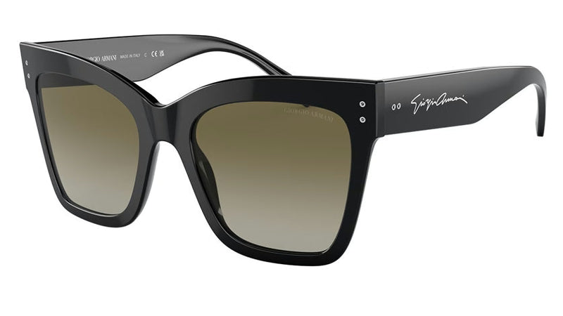 Giorgio Armani AR8175-5001/8E - Shiny Black/Green Gradient