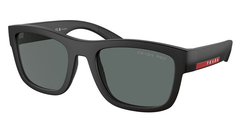 Prada Polarized Linea Rossa 01ZS-DG002G - Black/Grey