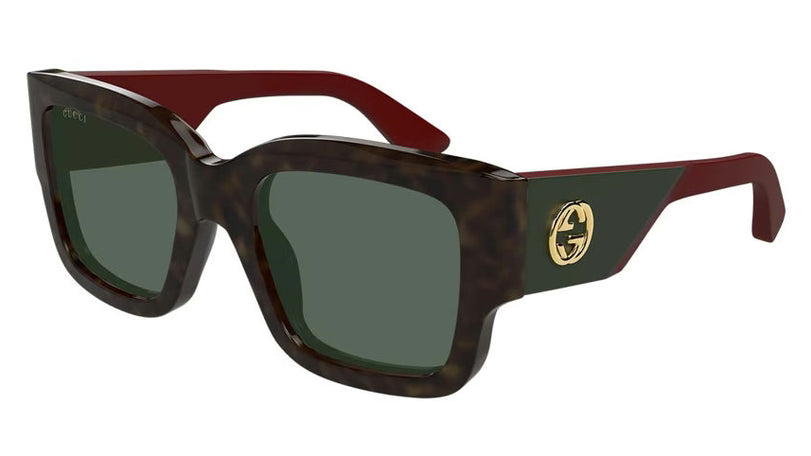 Gucci GG1663S 002 - Tortoise/Green