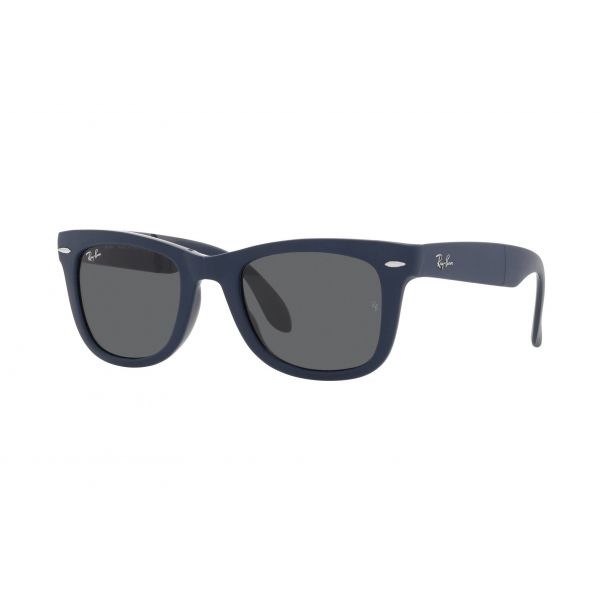 Ray-Ban Wayfarer Folding RB4105-6197/B1 - Blue/Grey