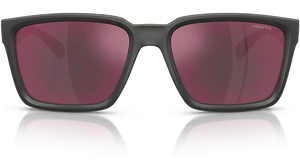 Arnette Plot Twist AN4346 28706Q - Medium Grey Top Matte with Shiny Grey/Mirror Orange with Yellow