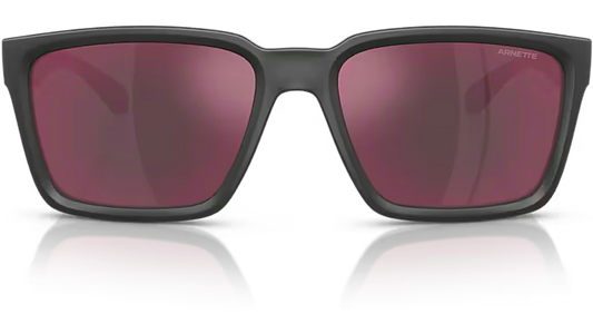 Arnette Plot Twist AN4346 28706Q - Medium Grey Top Matte with Shiny Grey/Mirror Orange with Yellow