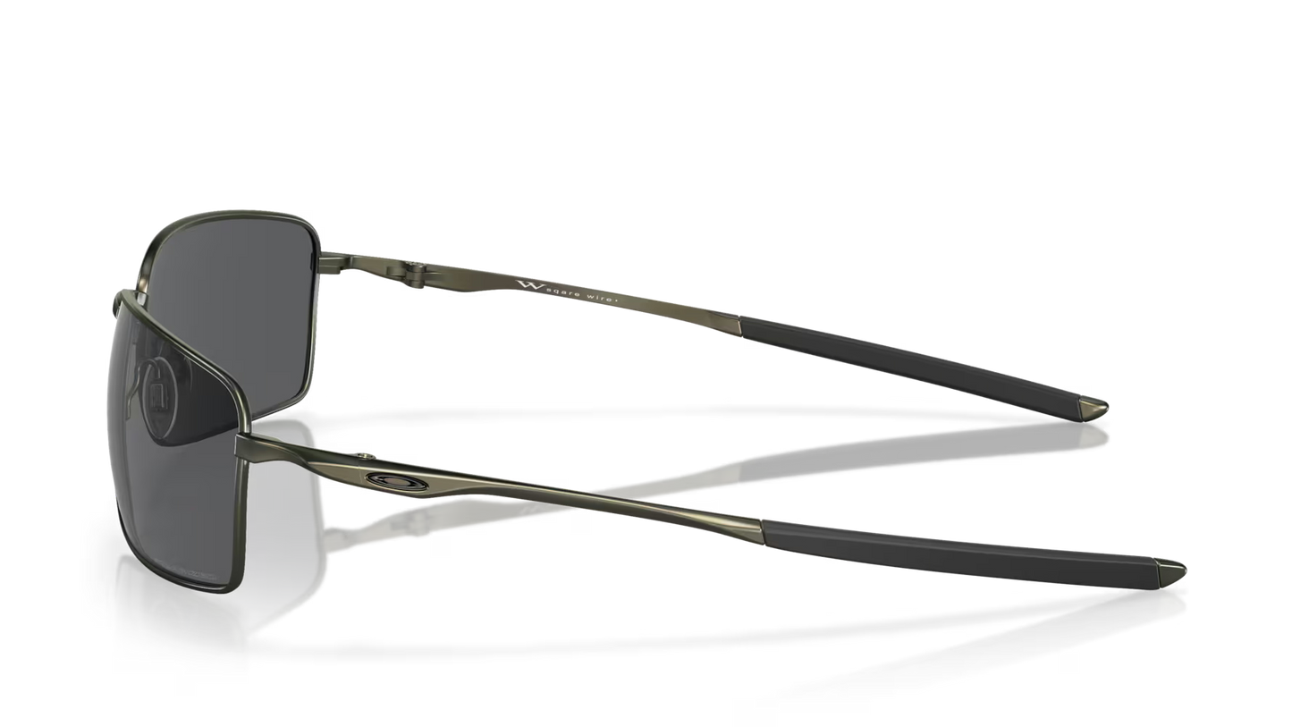 Oakley Polarized Square Wire OO4075-04 - Carbon/Grey