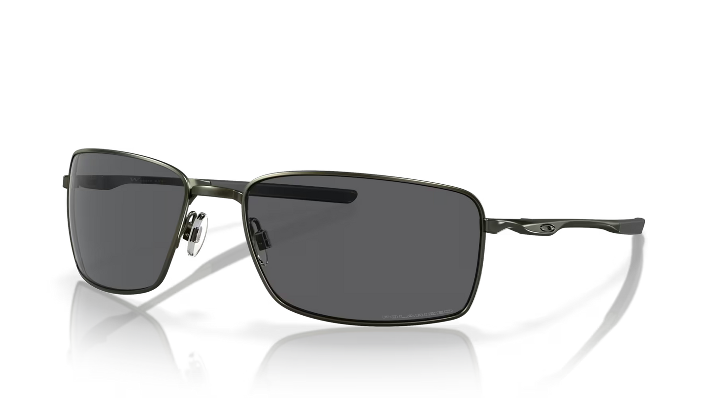 Oakley Polarized Square Wire OO4075-04 - Carbon/Grey