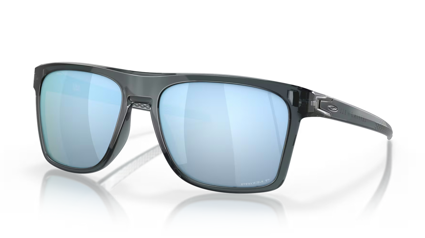 Oakley Polarized Leffingwell OO9100-05 - Black/Prizm Deep Water