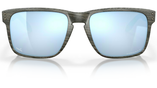 Oakley Polarized Holbrook XL OO9417-19 - Woodgrain/Prizm Deep Water