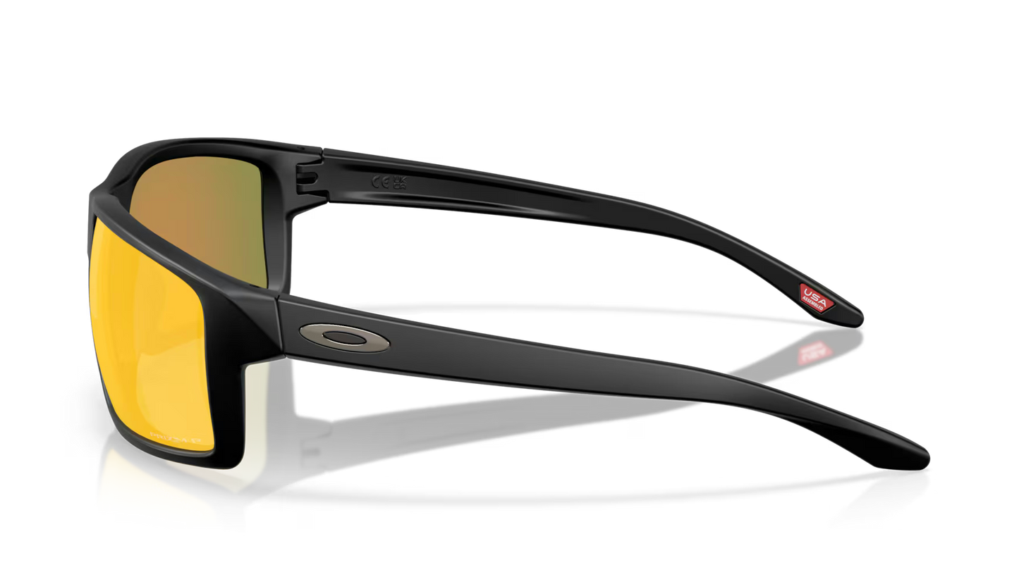 Oakley Polarized Gibston XL OO9470-06 - Matte Black/Prizm Ruby