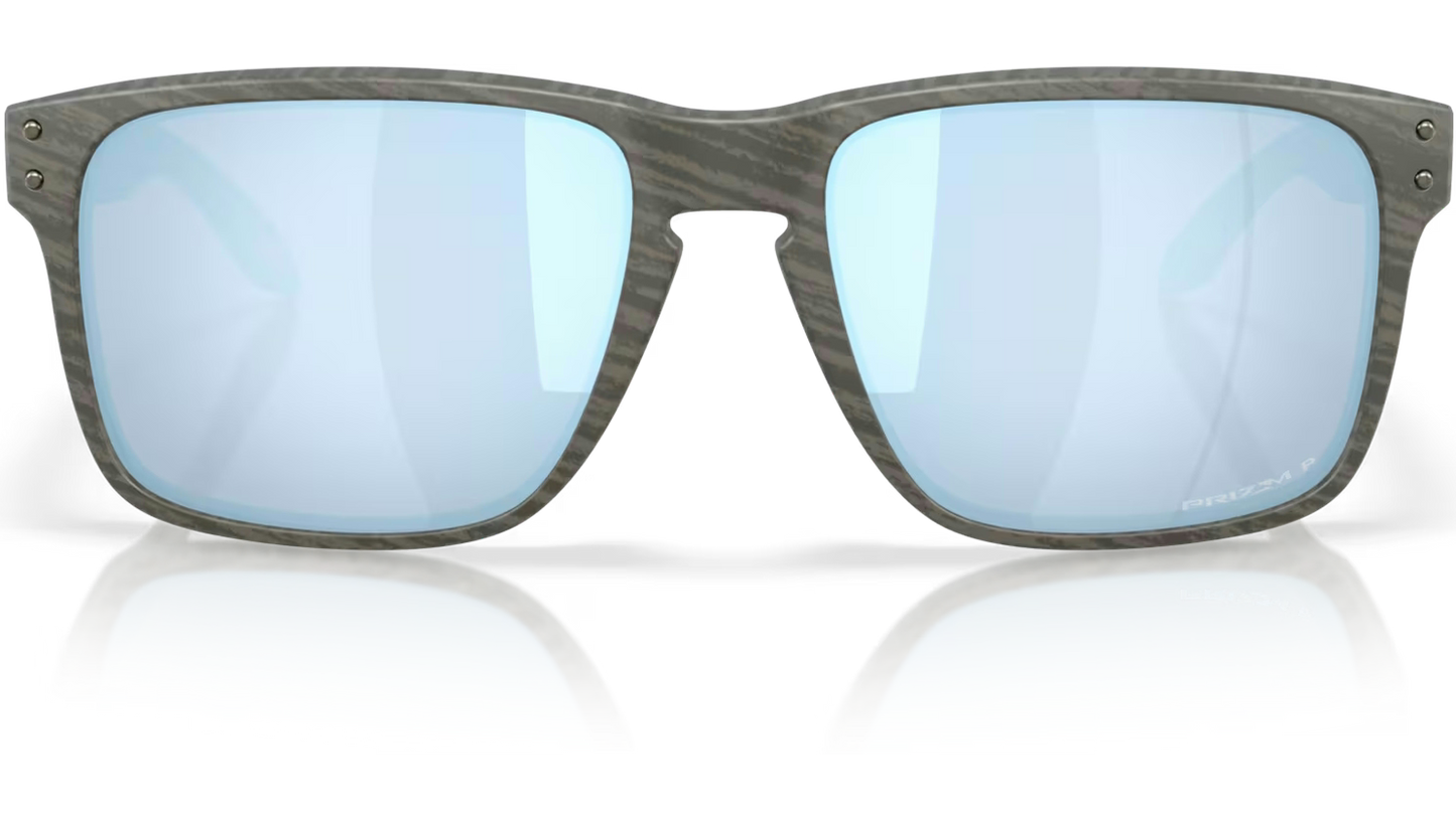 Oakley Polarized Holbrook XXL OO9487-04 - Woodgrain/Prizm Deep Water