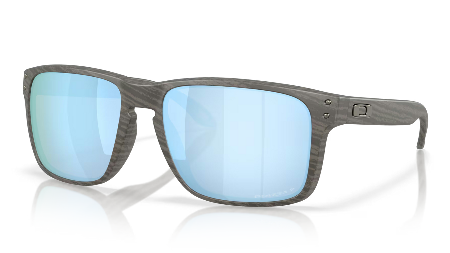 Oakley Polarized Holbrook XXL OO9487-04 - Woodgrain/Prizm Deep Water