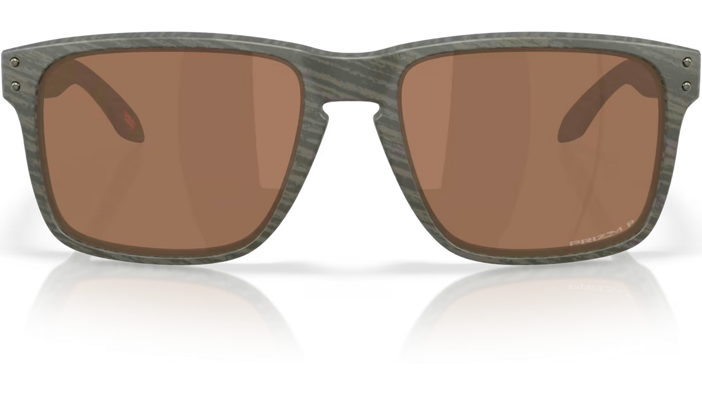 Oakley Polarized Holbrook XXL OO9487-08 - Woodgrain/Prizm Tungsten