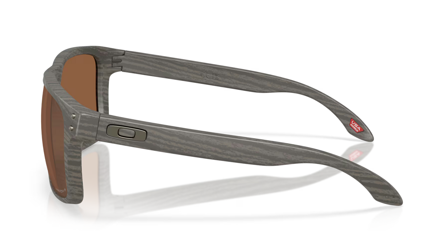 Oakley Polarized Holbrook XXL OO9487-08 - Woodgrain/Prizm Tungsten