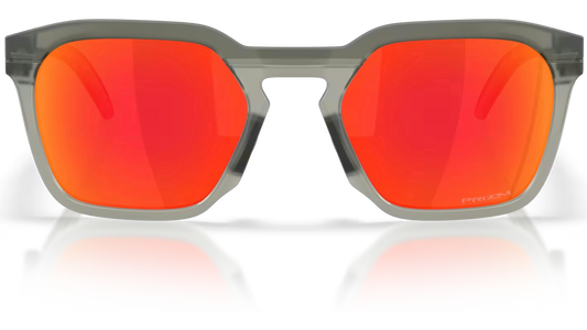 Oakley HSTN-SQ OO9533-02 - Matte Grey Smoke/Prizm Ruby