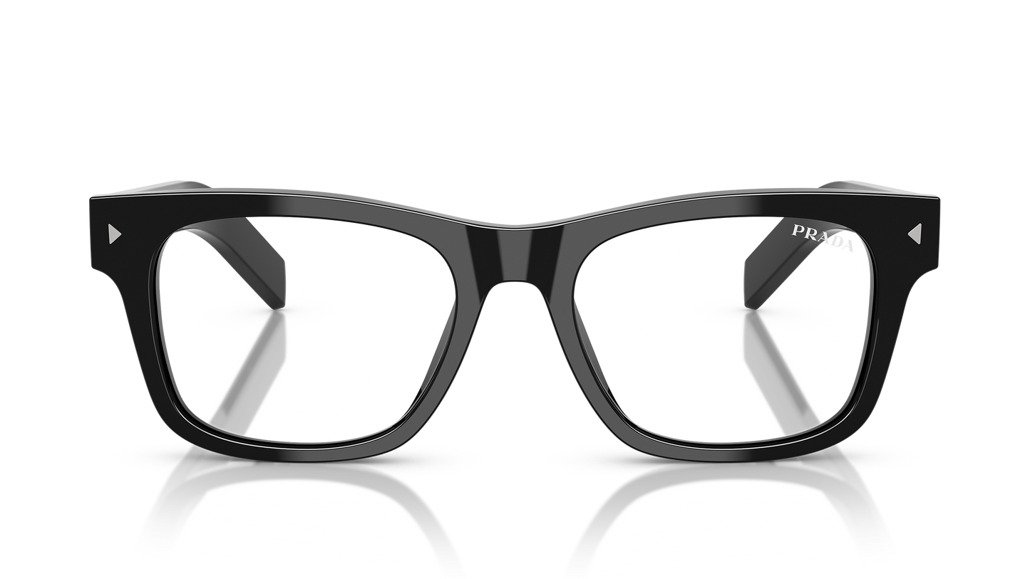 Prada PRA17S-16K60K Mirrored blue-violet light filter - Black/Dark Grey