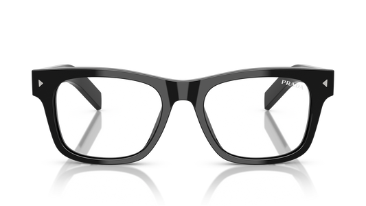 Prada PRA17S-16K60K Mirrored blue-violet light filter - Black/Dark Grey