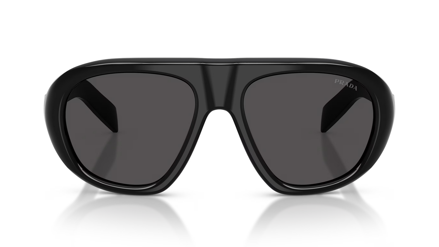 Prada C05S-15K08Z - Black Rubber/Dark Grey