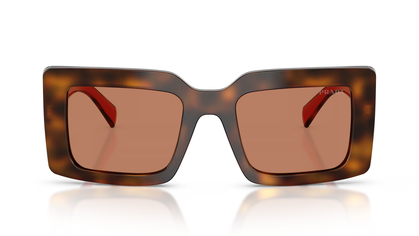 Prada D01S-01K90Q - Juniper Tortoise with Cotto/Brown