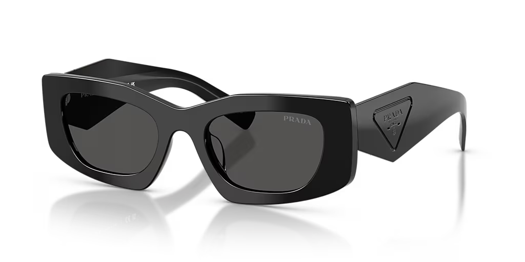 Prada D036SD-16K08Z - Black Glossy/Dark Grey