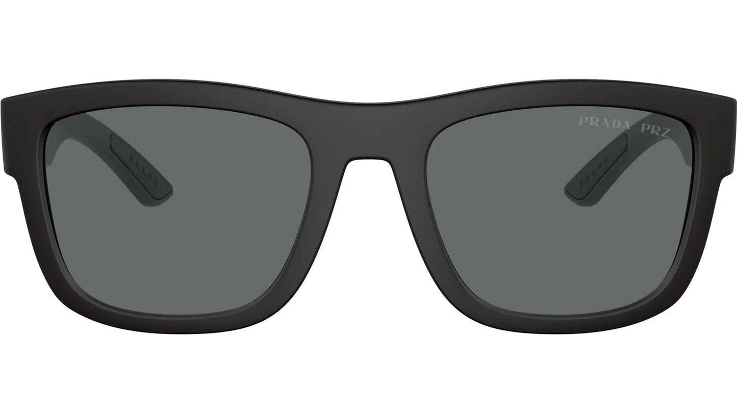 Prada Polarized Linea Rossa 01ZS-DG002G - Black/Grey