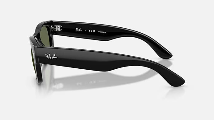 Ray-Ban Mega Wayfarer RB0832S-901/58 - Polised Black/Green