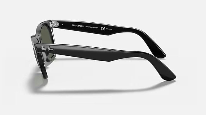 Ray-Ban Wayfarer RB2140-901 - Black/Green Classic G15