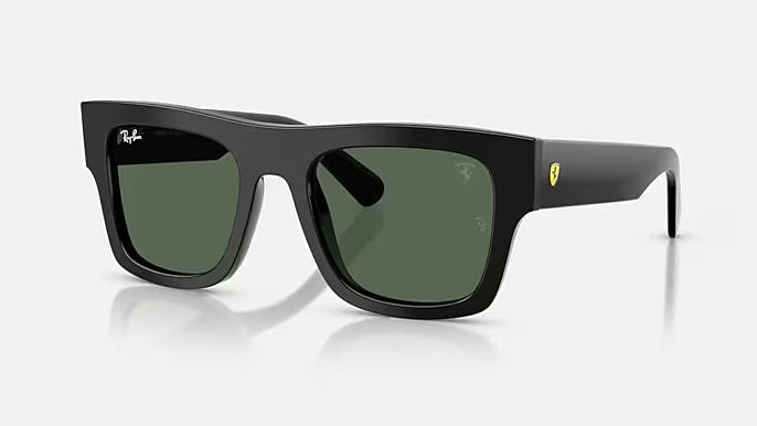 Ray-Ban Scuderia Ferrari RB2217M-F60171 - Polished Black/Dark Green