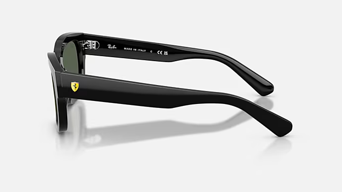 Ray-Ban Scuderia Ferrari RB2228M-F60171 - Polised Black/Dark Green