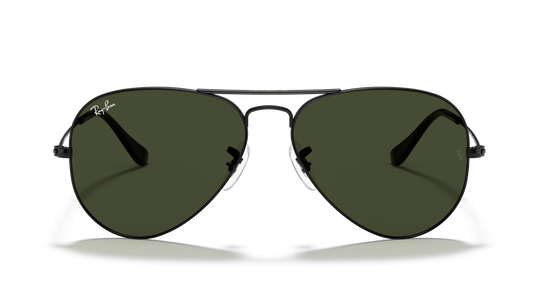 Ray-Ban Aviator RB3025-L2823 - Black/Green Classic G15