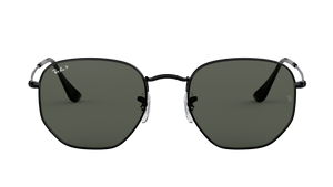 Ray-Ban Polarized Hexagonal RB3548N-002/58 - Black/Green Classic G15 5121