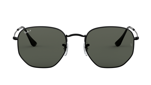 Ray-Ban Polarized Hexagonal RB3548N-002/58 - Black/Green Classic G15 5121