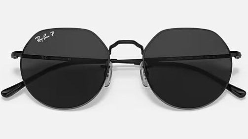 Ray-Ban Polarized Jack RB3565-002/48 - Black/Black