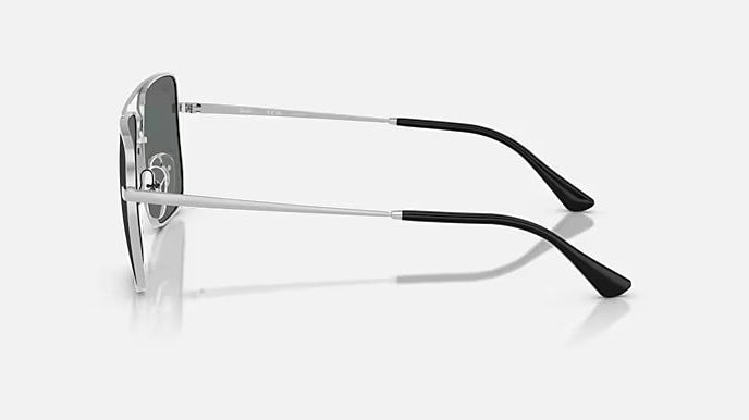 Ray-Ban Polarized ARI Bio-Based RB3758-003/81 - Polished Silver/Dark Grey