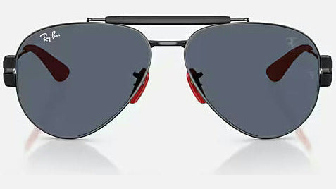 Ray-Ban Scuderia Ferrari RB3762M-F00987 - Polished Black/Dark Grey