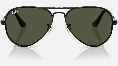 Ray-Ban Aviator Max RB3925-002/31 - Black/Green