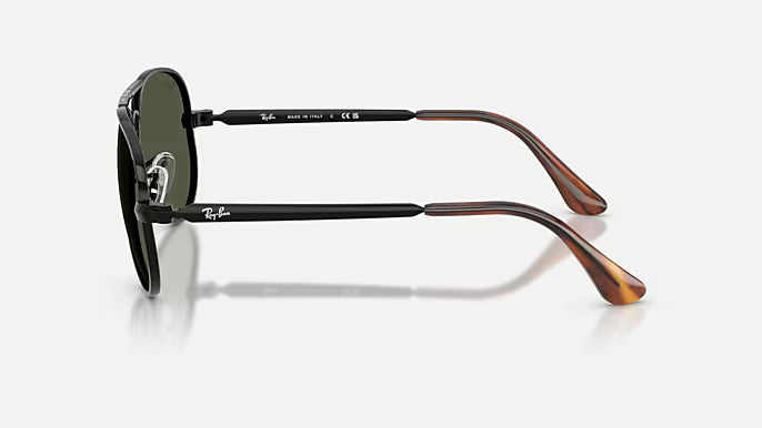 Ray-Ban Aviator Max RB3925-002/31 - Black/Green
