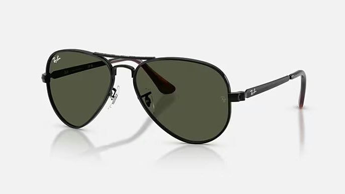 Ray-Ban Aviator Max RB3925-002/31 - Black/Green