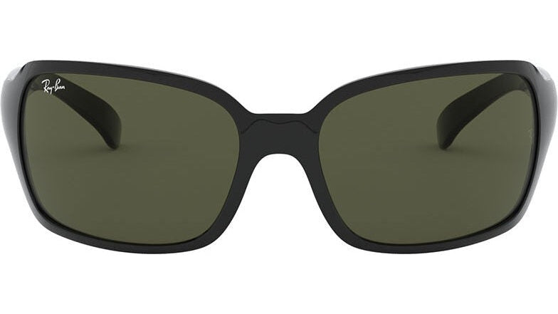 Ray-Ban RB4068 601 - Black/Green Classic G15