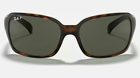 Ray-Ban Polarized RB4068-894/58 - Havana/Green
