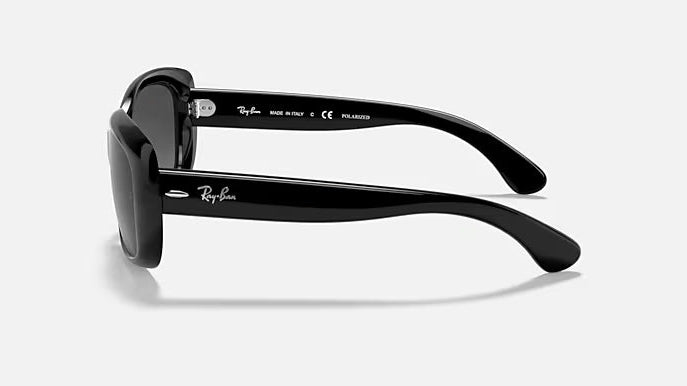 Ray-Ban Polarized Jackie Oh RB4101-601/T3 - Black/Grey