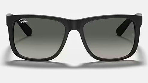 Ray-Ban Justin Classic RB4165-601/8G - Rubber Black/Dark Grey