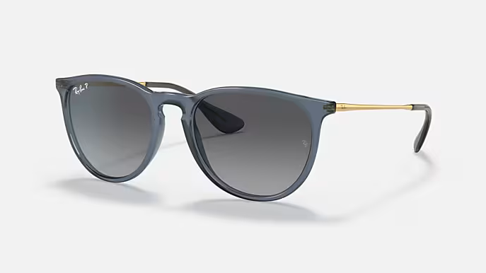 Ray-Ban Erika RB4171-681311 - Rubber Blue/Grey Gradient