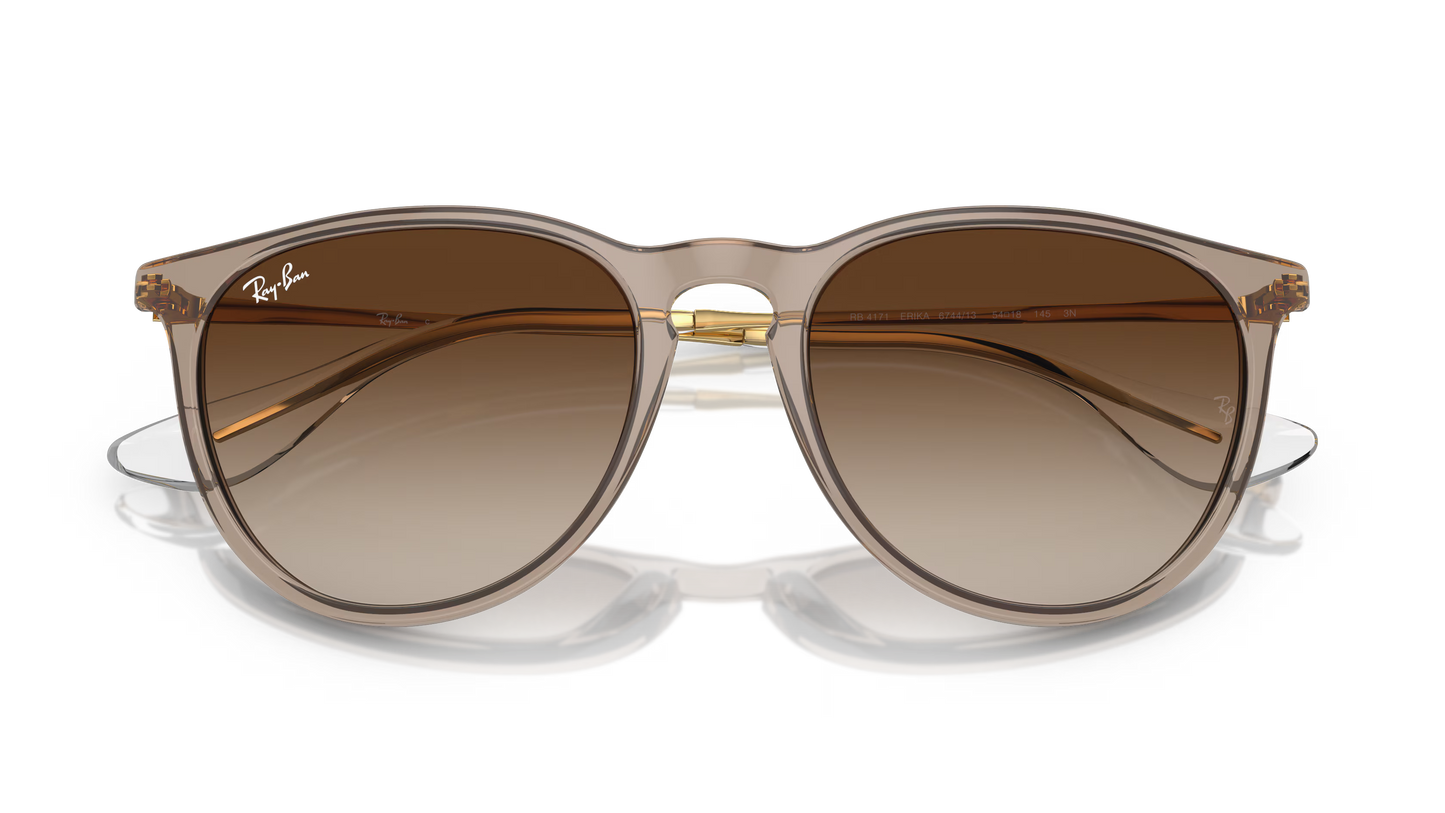 Ray-Ban Polarized Erika Classic RB4171-674413 - Transparent Light Brown