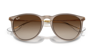 Ray-Ban Erika Classic RB4171-674413 - Transparent Light Brown
