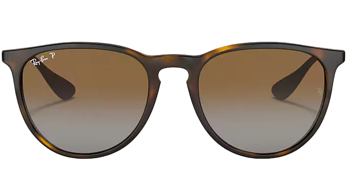 Ray-Ban Polarized Erika RB4171-710/T5 - Polished Light Havana/Brown