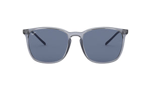 Ray-Ban RB4387 639980 - Transparent Blue/Blue