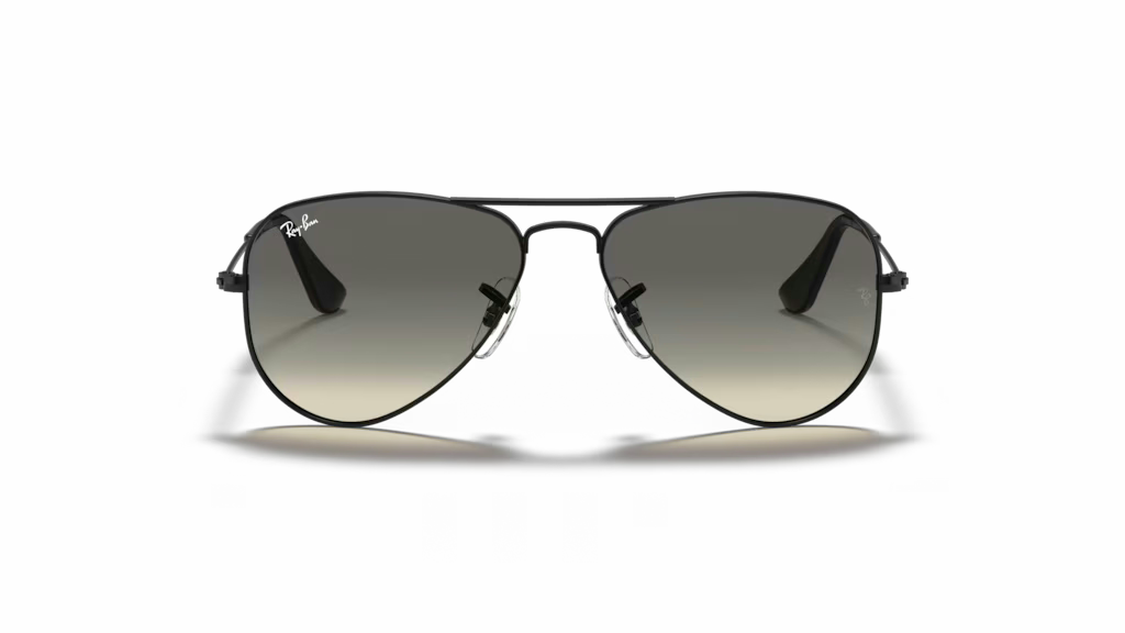Ray-Ban Kids RJ9506-220/11 - Polished Black/Gray
