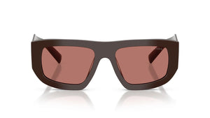 Prada PRD04SU-27180W - Dark Brown/Bordeaux Brown